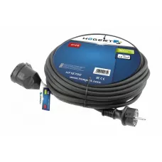 Удлинитель с резиновой изоляцией 20м HT1E701