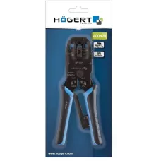 Пресс-клещи для телефонных наконечников, 200 мм HT1P170