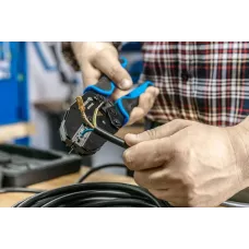 Пресс-клещи для обжима проводов со сменными матрицами, 6 шт. HT1P176