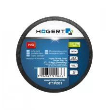 Изоляционная лента 0,13×19мм x 20м, чёрная HT1P281