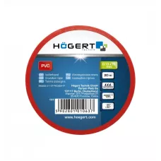 Изоляционная лента 0,13×19мм x 20м, красная HT1P282