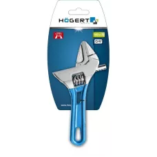 Разводной облегченный ключ с короткой рукояткой 140 мм HT1P562