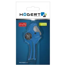 Труборез для пластиковых труб ПВХ, 0-42 мм HT1P606