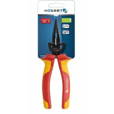 Плоскогубцы диэлектрические удлиненные с прямыми полукруглыми губками 160 мм, 1000 В HT1P913