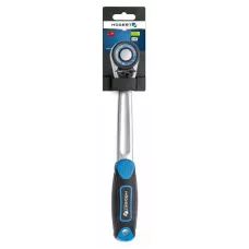 Трещотка прямая с кнопкой 3/8″, 72 зубца HT1R308