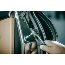 Трещотка изогнутая с кнопкой 1/4″, 72 зубца HT1R324