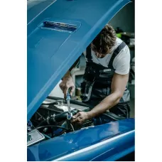 Трещотка изогнутая с кнопкой 3/8″, 72 зубца HT1R328