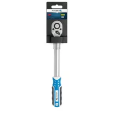 Трещотка телескопическая с кнопкой 1/2″, 72 зубца HT1R342