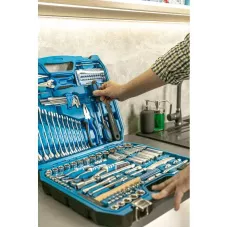 Набор инструментов 131 шт., 1/2″, 3/8″ 1/4 HT1R439