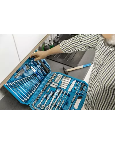 Набор инструментов 131 шт., 1/2″, 3/8″ 1/4 HT1R439