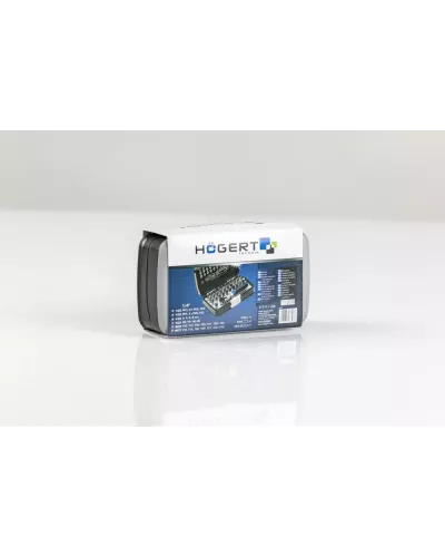 Набор бит с трещоткой 1/4″, SL, PH, PZ, HEX, TORX, TORX c отверстием, 33 шт. HT1R460
