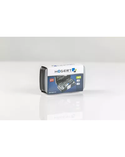Набор бит с трещоткой 1/4″, SL, PH, PZ, HEX, TORX, TORX c отверстием, 33 шт. HT1R460