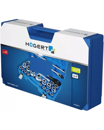 Hабор инструментa 26 шт., 3/4 HT1R511