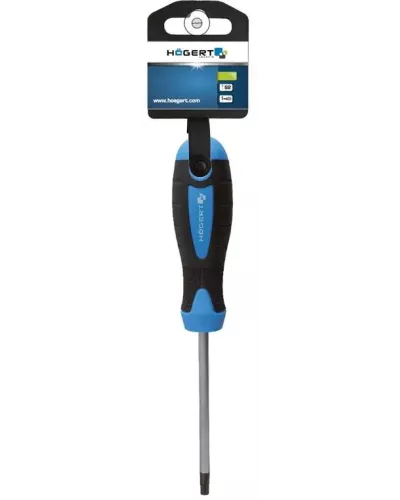 Отвертка TORX T8, 75 мм, сталь S2 HT1S051