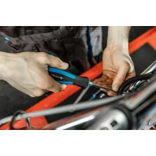 Отвертка силовая с металлическим затыльником PH2 125 мм, CrV HT1S072