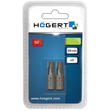 Биты TORX  30, 25 мм, сталь S2, 2 шт. HT1S366