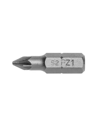Биты PZ1 25 мм, сталь S2, PROFI, 5 шт. HT1S454