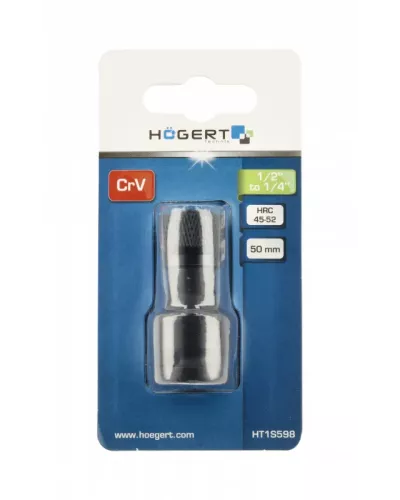 Держатель бит ударный 1/2″х 1/4″HEX HT1S598