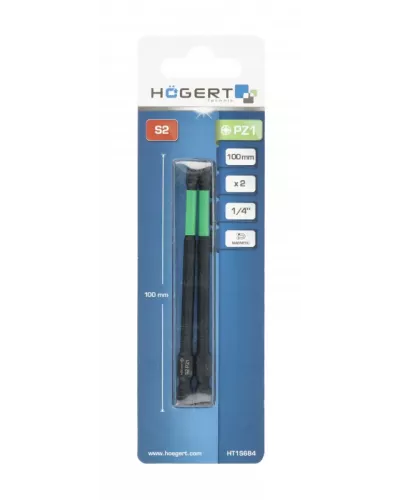 Биты ударные PZ2 100 мм 2 шт HT1S685