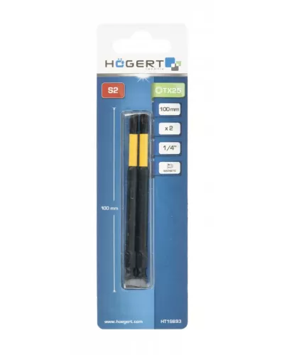 Биты ударные TX 25 100 мм 2 шт HT1S693