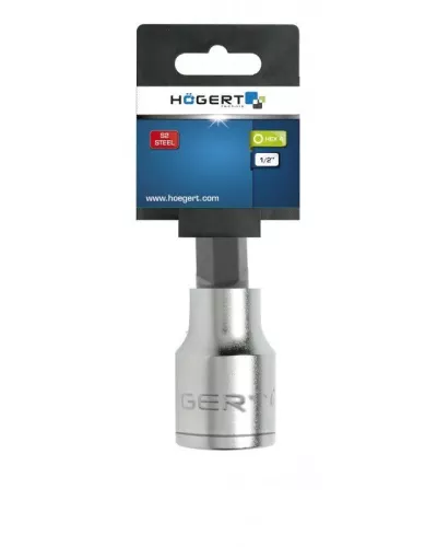Насадка бита HEX H4 55мм,  1/2″ HT1S724
