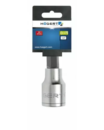 Насадка бита HEX H4 55мм,  1/2″ HT1S724