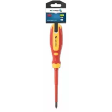 Отвертка диэлектрическая крестовая PH2, 100 мм, 1000 V, сталь CrMo HT1S966