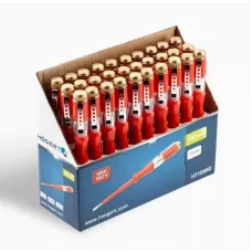 Отвертка индикатор напряжения 100-500 В, SL3, 140 мм HT1S982