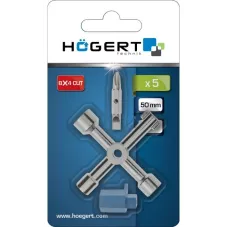 Универсальный ключ для электрошкафов, 76 мм HT1W760