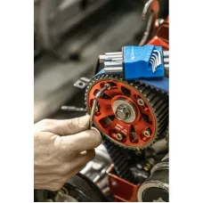 Набор коротких шестигранных Г-образных ключей 1,5-10 мм, S2, 9 шт. HT1W820