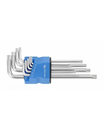 Набор Г-образных длинных ключей TORX  S2,, 9 шт. HT1W830