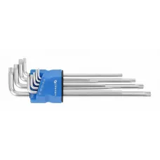 Набор Г-образных экстра длинных ключей TORX S2,, 9 шт. HT1W831