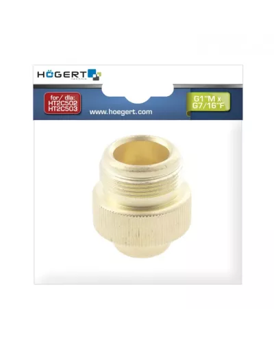 Адаптер для горелок HT2C502 HT2C503 G1” (M) x G7/16” (F) HT2C504