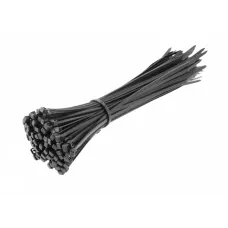 Нейлоновые стяжки 3,6 x 200 мм, 100 шт., czarne HT2C706
