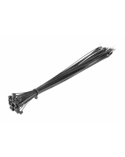 Нейлоновые стяжки 3,6 x 300 мм, 25 шт., czarne HT2C707