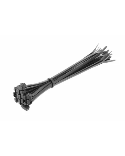 Нейлоновые стяжки 4,8 x 200 мм, 25 шт., czarne HT2C709
