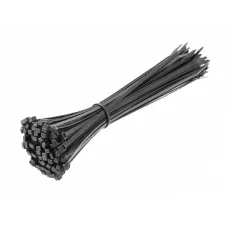Нейлоновые стяжки 4,8 x 300 мм, 100 шт., czarne HT2C712