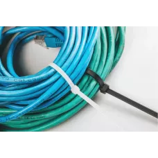 Нейлоновые стяжки 2,5 x 140 мм, 100 шт., białe HT2C718