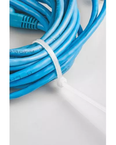 Нейлоновые стяжки 3,6 x 140 мм, 100 шт., białe HT2C721