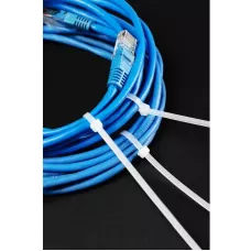 Нейлоновые стяжки 3,6 x 200 мм, 100 шт., białe HT2C723