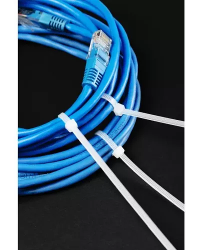 Нейлоновые стяжки 4,8 x 200 мм, 25 шт., białe HT2C726