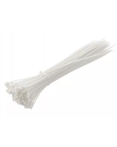 Нейлоновые стяжки 4,8 x 370 мм, 100 шт., białe HT2C731