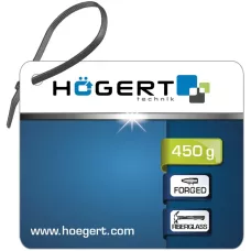 Молоток столярный 450 г., с рукояткой из стекловолокна HT3B034