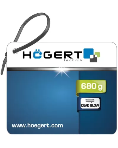 Молоток безынерционный 680 г, с рукояткой из стекловолокна HT3B091