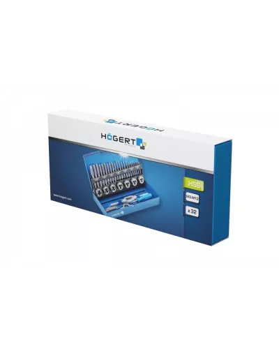 Набор метчиков и плашек 32 шт HT3B582