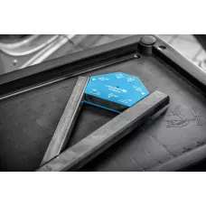 Магнитный угольник стрелка для сварочных работ, усилие 22,5 кг, 155 х 102 х 18 мм HT3B651