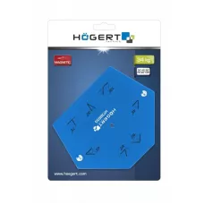 Магнитный угольник шестигранный для сварочных работ, усилие 34 кг, 138 х 110 х 26 мм HT3B655