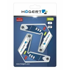 Магнитные угольники L-образные для сварочных работ, усилие 9 кг, 197 х 112 х 18 мм 2шт HT3B665