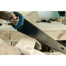 Пила-ножовка 450 мм, 7 TPI, закаленное, трёхсторонняя заточка HT3S204