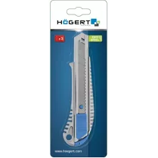 Нож с отламывающимся лезвием 18 мм, металлический корпус, 1 лезвие SKS HT4C606